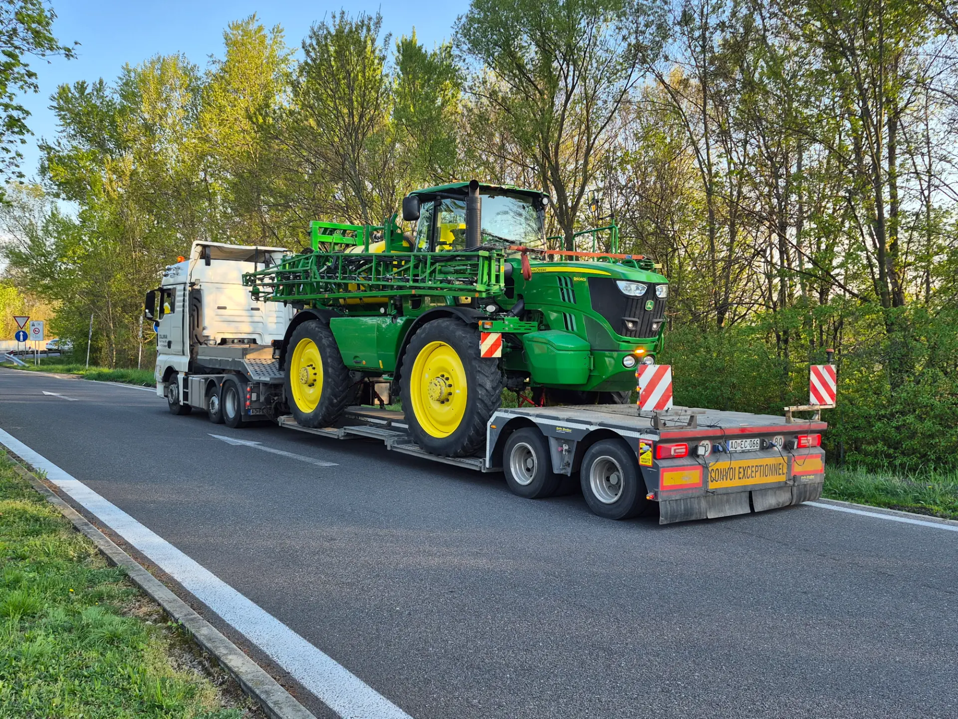 Oversized transport