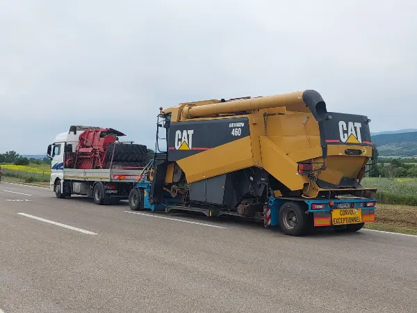 Combine transport Serbia