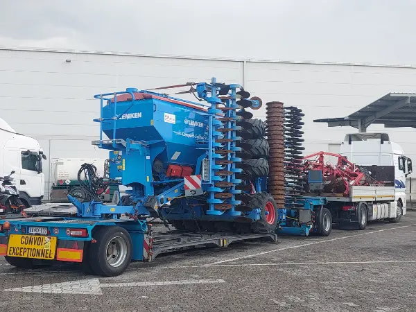 Machinery transport
