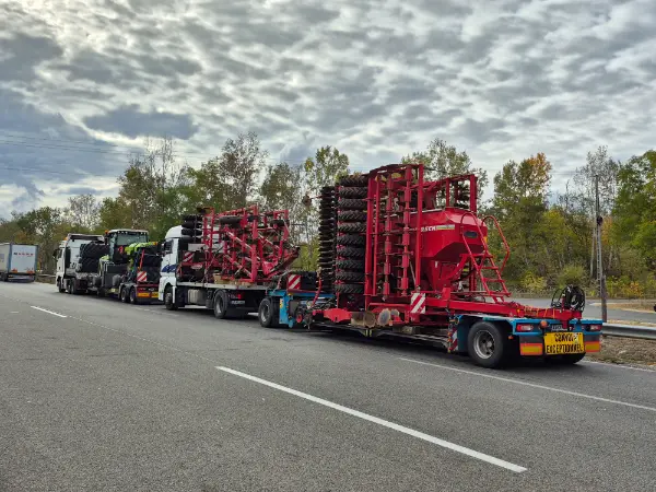 Machinery transport