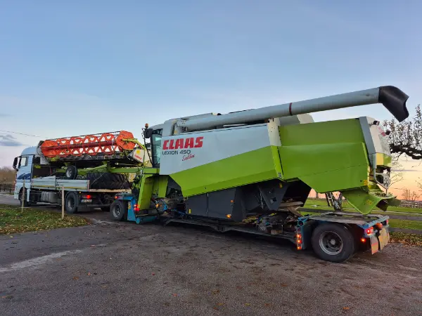 Combine transport