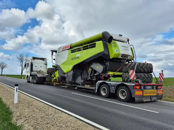 Combine transport