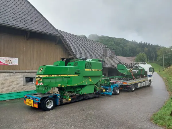 Combine transport