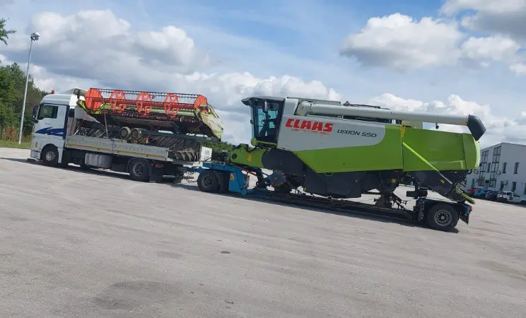 Combine transport